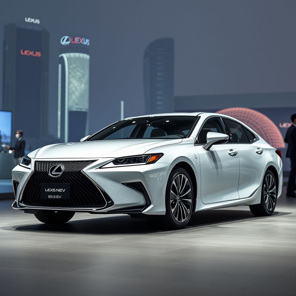 Lexus ES EV เผยโฉมครั้งแรกที่ Shanghai Auto Show 2025